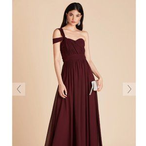 BIRDY GREY Grace Convertible Dress Small Cabernet